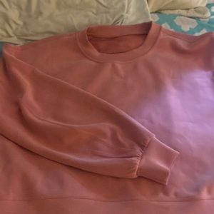 Lululemon Crew Neck Crop
